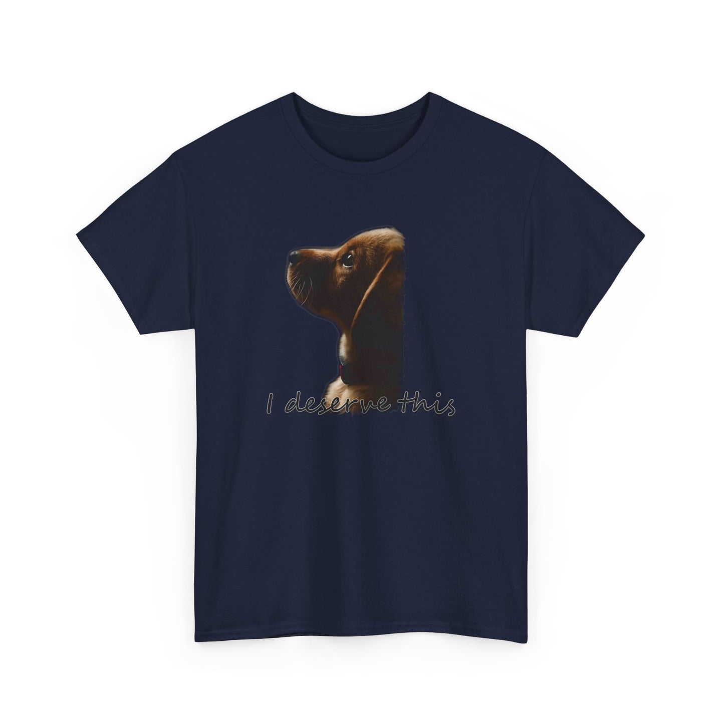 "i deserve this" shirt