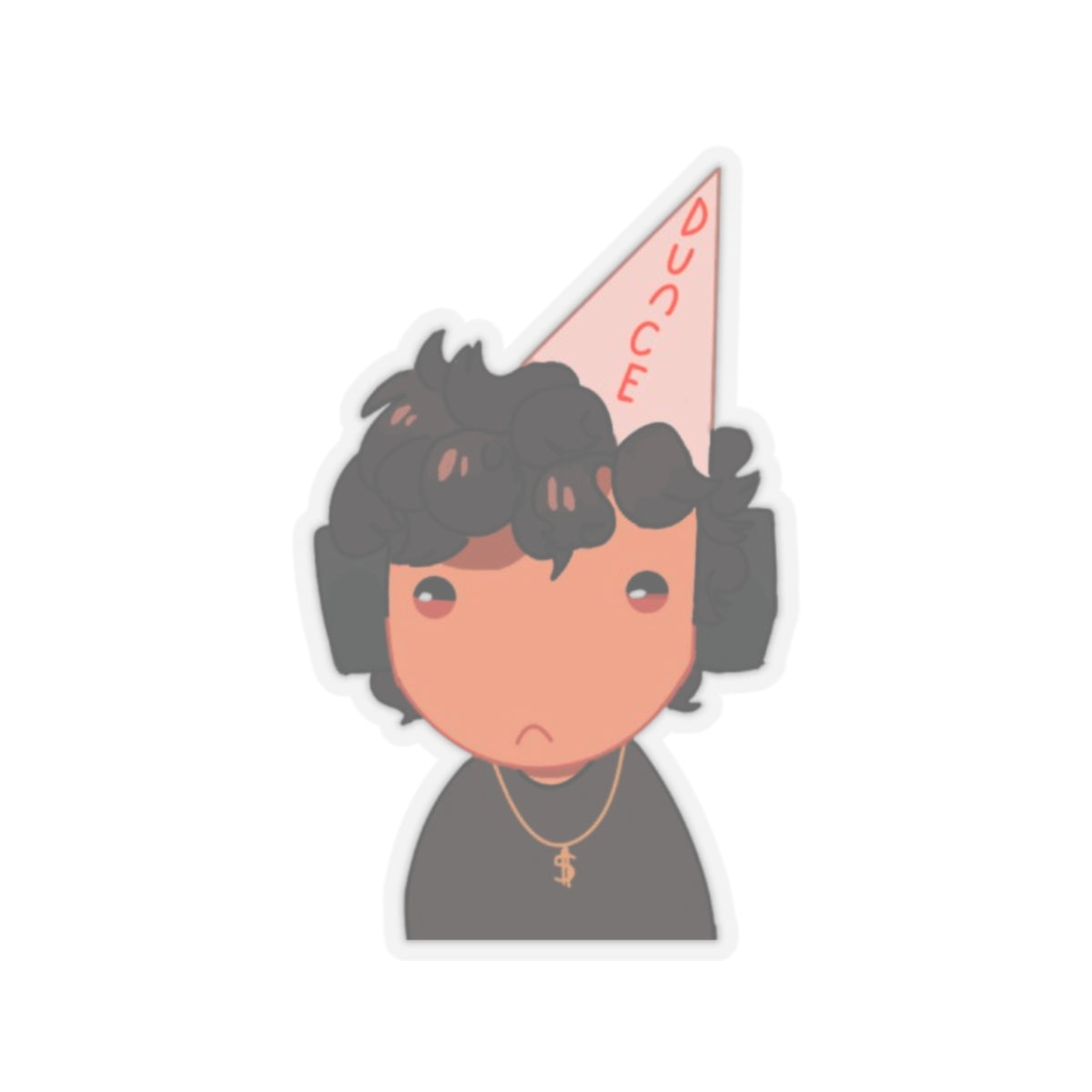 Dunce erick Sticker