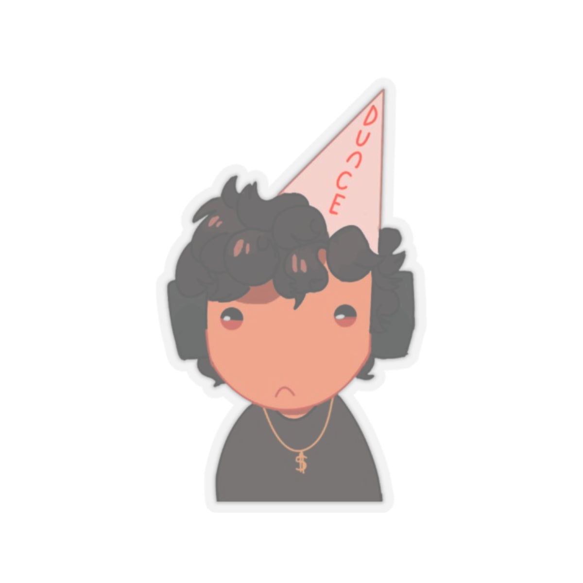 Dunce erick Sticker