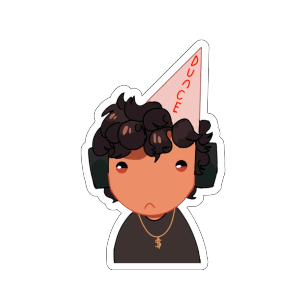 Dunce erick Sticker